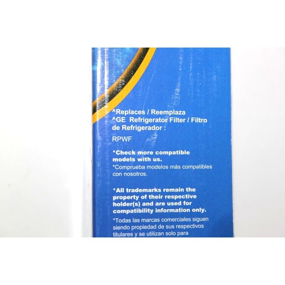 Excelpure EP-RPWF Refrigerator Water Filter Fits GE EP-RPWF-S Replacement Filter - Picture 3 of 4